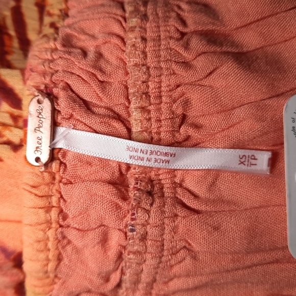 Free People Vernon Mini Dress In Sunshine Combo - Picture 12 of 15